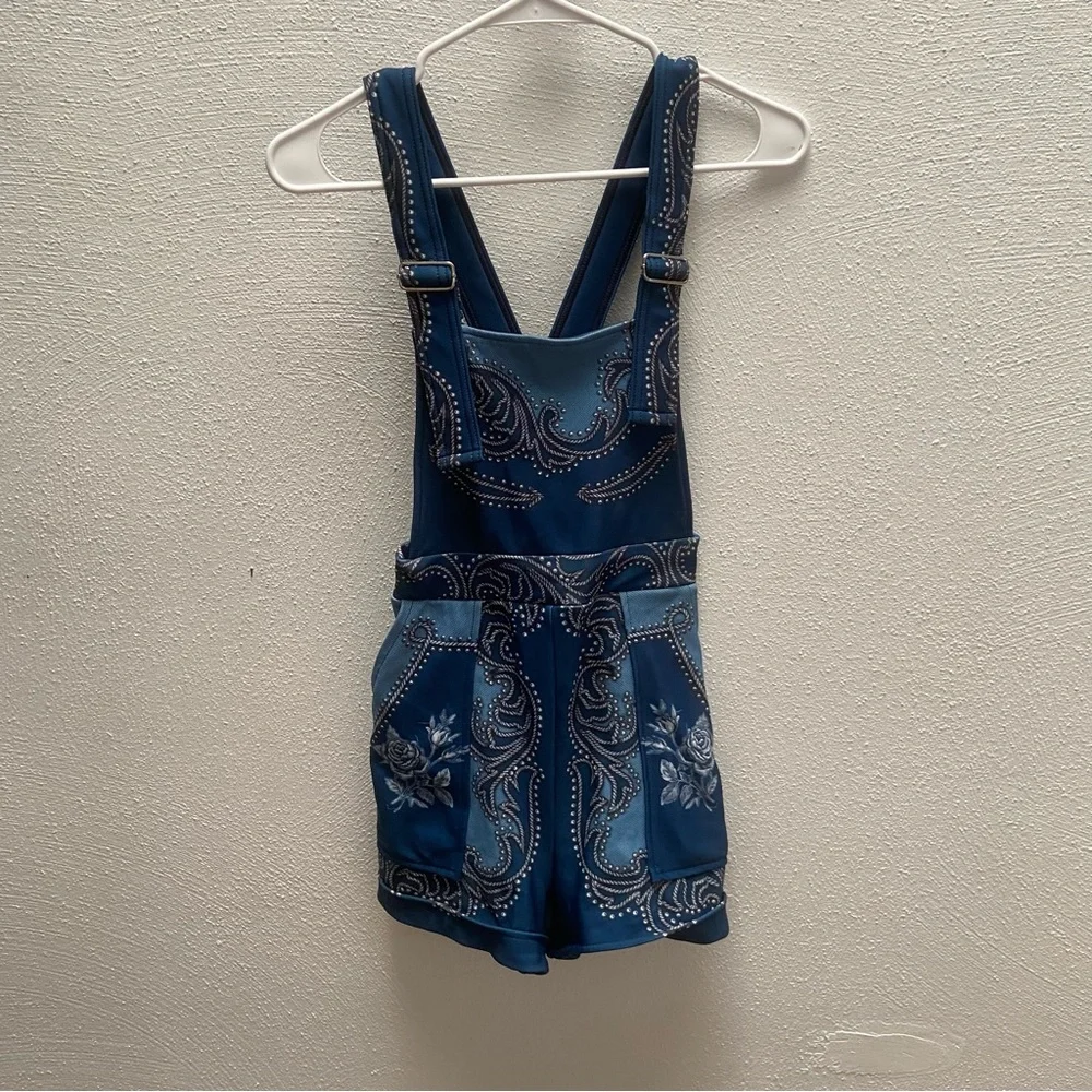 BlackMilk My First Rodeo Short Overalls - Picture 3 of 8